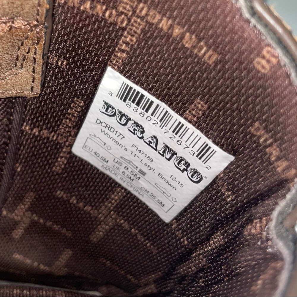 women’s Durango boots - Picture 12 of 12